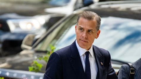 Hunter Biden Verurteilt Pr Sident Joe Biden U Ert Sich Zu M Glicher