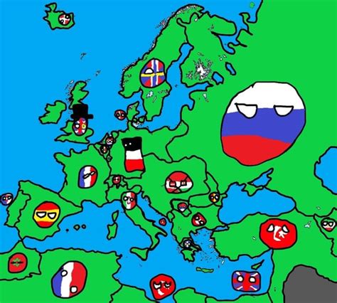 Redrawing 1900 Map Of Europe With Your Suggestions R Countryballs Comics