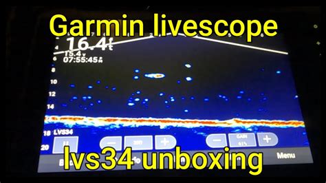 Garmin LiveScope Plus LVS34 Unboxing YouTube