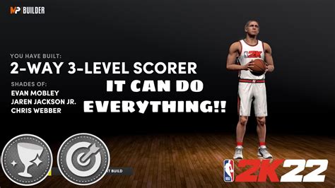 The Best Center Build In All Of 2k22 Next Gen 2 Way 3 Level Scorer Youtube