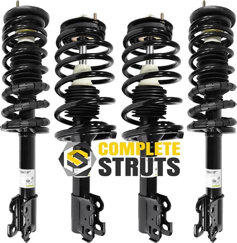 Front And Rear Quick Complete Struts And Coil Spring Assemblies