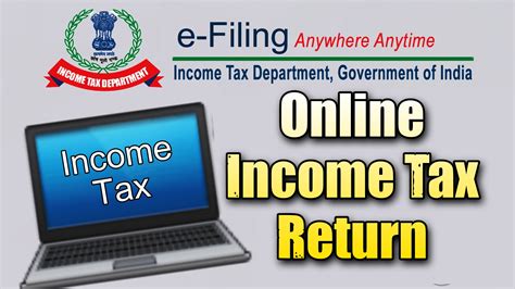 How To File Income Tax Return Online Income Tax Return On