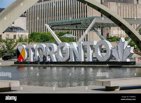 Canada Province Of Ontario City Of Toronto Downtown City Hall