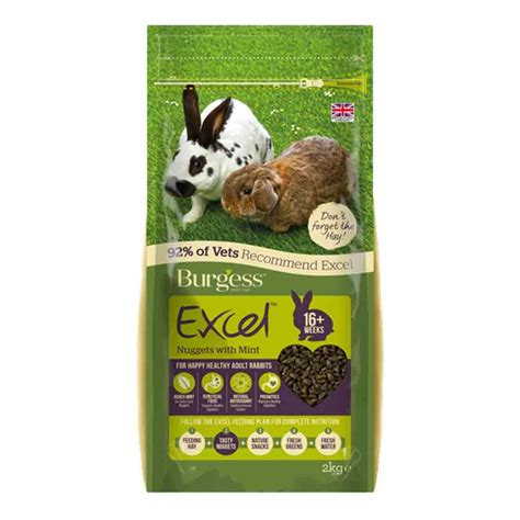 Excel Rabbit Adult Tasty Nuggets Rabbit Food Treats