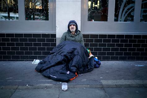 UK Homeless Figures London Accounts For 25 Per Cent