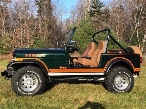 Restored 1984 Jeep Cj7 Original Amc Laredo Cj 7 Package Willys Bronco For Sale Photos