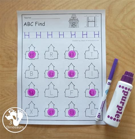 Free Halloween Abc Tracing Strips 3 Dinosaurs