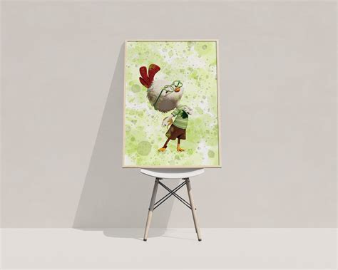 Chicken Little Art Print, Disney Poster, Wall Decor, Home Decor ...