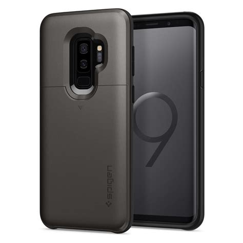 Galaxy S9 Plus Case Genuine Spigen Slim Armor Cs Card Slider Holder Cover