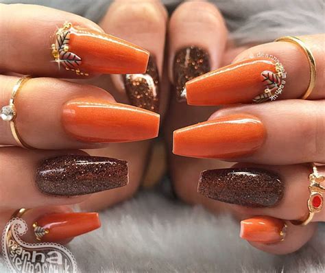 20 Simple Thanksgiving Nail Designs For Fall That You Ll Love