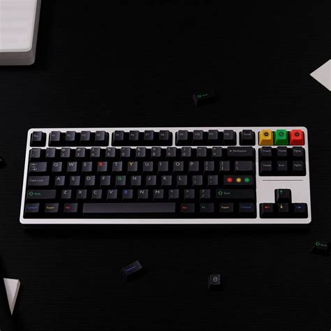 black light oem keycap set illuminate  style kawaiikeycaps