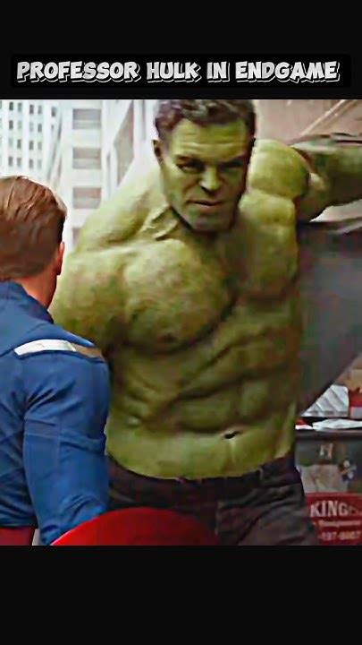 Professor Hulk Vs Original Hulk 🥶hulk Thor Marvel Avengers Shortsfeed Mcu Captainamerica