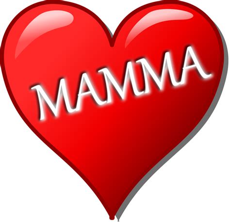 Clipart Cuore Per La Festa Della Mamma