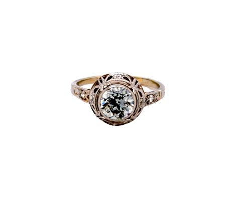 Bezel Set Diamond Ring – Armbruster Jewelers