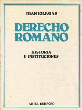 Libro Derecho Romano Historia E Instituciones Edici N Revisada