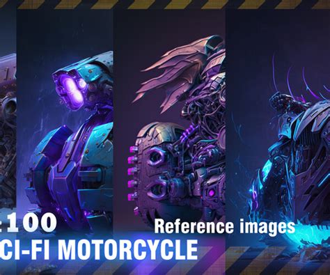 ArtStation - 100 4K SCI-FI MOTORCYCLE CONCEPT - VOL2 | Artworks