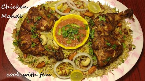 Chicken Mandi Recipe With Smoky Flvoured Rice Without Oven Famous