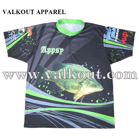 Custom Sublimated Fishing Shirts Design For Free Valkout Apparel Co