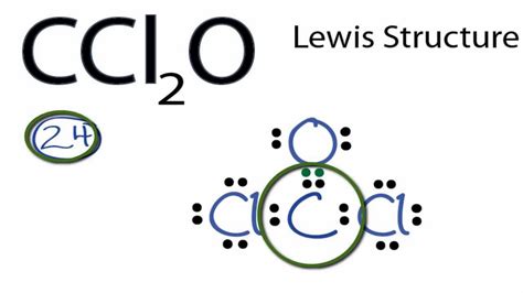 Ccl2o Lewis Structure How To Draw The Lewis Structure For Ccl2o Youtube