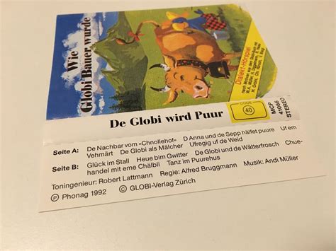 Wie Globi Bauer Wurde Phonag Kassette Kaufen Auf Ricardo