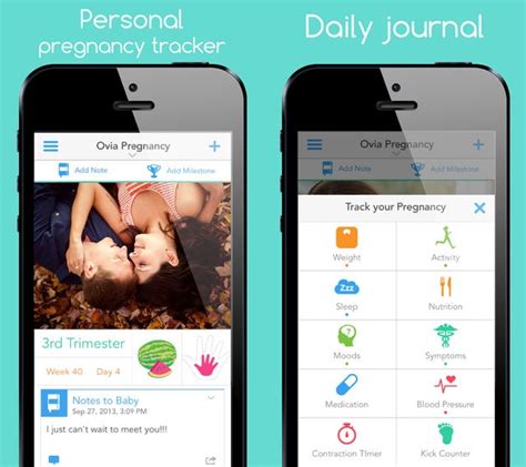 Ovia Pregnancy Tracker For Ios Promises Personalized Tracking For Your