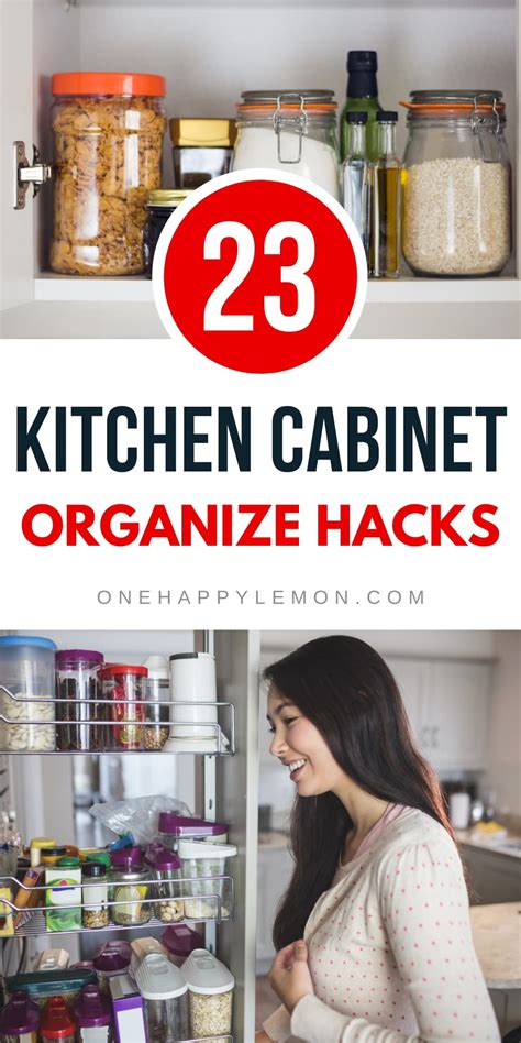 23 Kitchen Cabinet Organization Hacks You’ll Wish You Knew Earlier