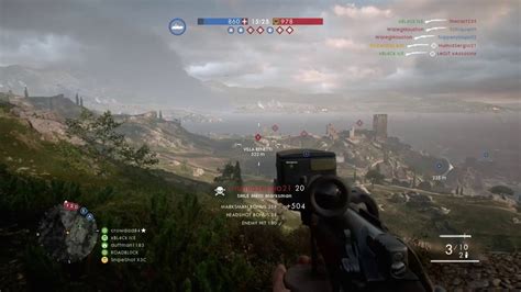 Battlefield 1 360 Meter Moving Headshot Longest Sniper Kill Shot