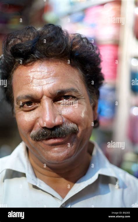 Smiling Indian Man Stock Photo Alamy