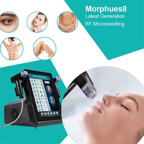 Portable Vertical Morpheus8 Fractional RF Bipolar Microneedling Machine