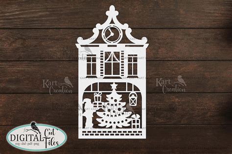 Christmas Village Houses Svg Laser Cut Christmas Village Etsy