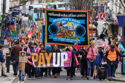 Schools Face Disruption As Teachers In England Strike In Pay Dispute