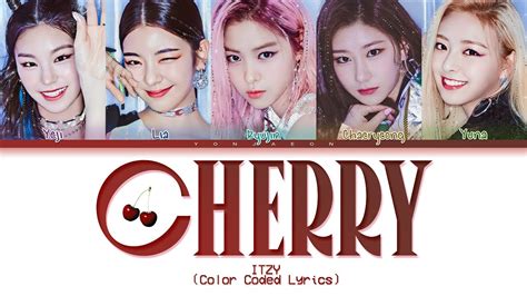 Itzy Cherry Color Coded Kolay Okunu Youtube