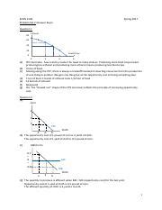 Econ2103 Ps2 Sol ECON 2103 Problem Set 2 Answer Keys Spring 2017