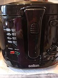 Salton Cool Touch Deep Fryer For Home Use With Basket 2 5L 2 6QT