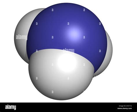 Ammonia nh3 ammonium nitrogen Banque de photographies et dimages à