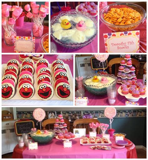 Girly Elmo Birthday Party Artofit