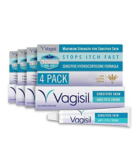 Vagisil Maximum Strength Feminine Anti Itch Cream For Women Sensitive Skin Formula With