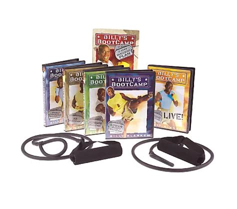 Billy Blanks' BootCamp 5 DVD or VHS Workout System w/Billy Bands - QVC.com