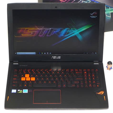 Laptop Gaming ASUS ROG GL502V Core I7 Gen7 Fullset Jual Beli Laptop