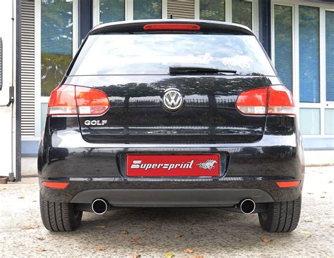 VW GOLF VI 1.6 TDi (105 Hp) 2009 -> 2012, Volkswagen, exhaust systems