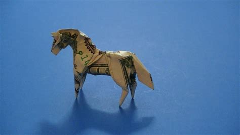 Origami Bild: Easy Dollar Bill Origami Horse