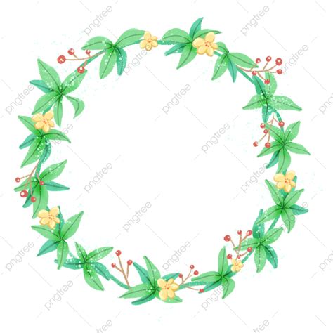 Summer Wreath Png Transparent Summer Plant Flower Wreath Wreath