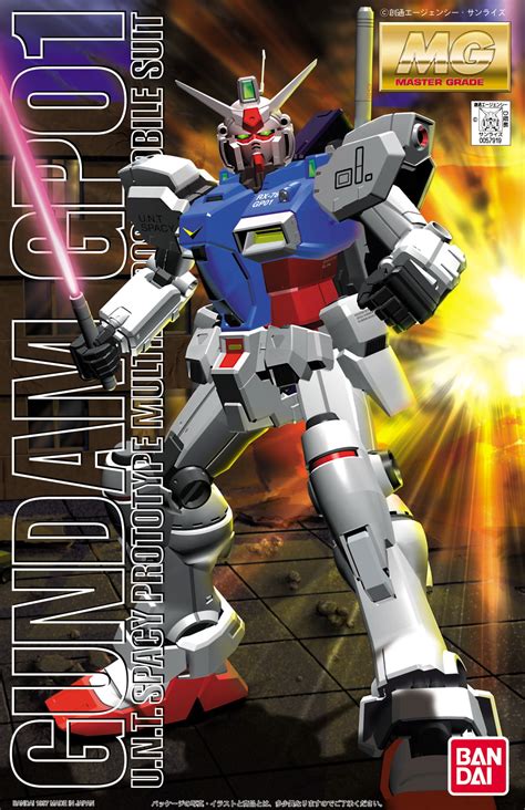 Bandai Gun17627 Gunpla Mg 1 100 Gp01 Gundam Gunpla 1 100 Master Grade