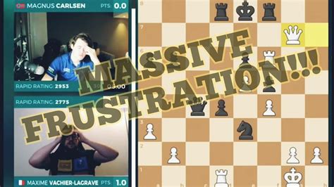 Massive Frustration When Magnus Blunders And Mvl Wins Ai Cup Youtube