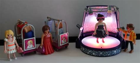 PLAYMOBIL SCENE DE La Vie Detente Le Defile De Mode Scene Lumineuse