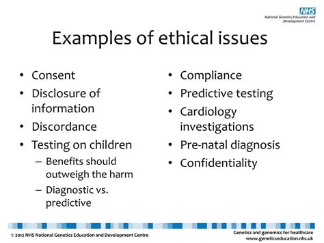 PPT Ethical Issues In Genetics And Genomics Section 2 PowerPoint