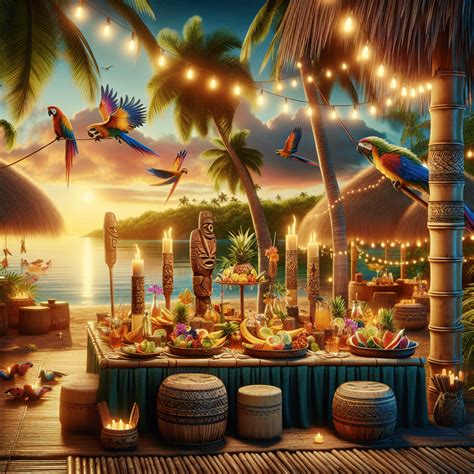 Planning a Moana-Inspired Tropical Island-Themed Party