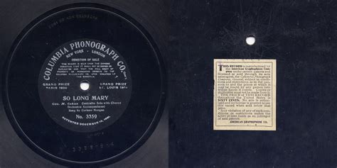 Columbia Phonograph Company 78 Rpm Condition Of Sale Lic Flickr