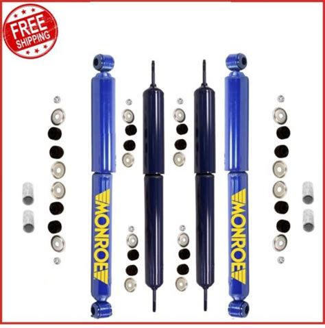 Monroe Matic Plus Front Rear Shock Absorbers Kit Set For Ford F 100 F