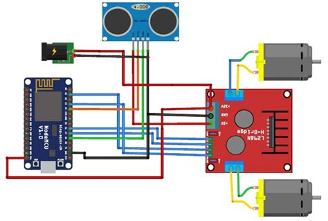 Wi Fi Controlled Robot Using Nodemcu Esp12 Iot Projects Robot